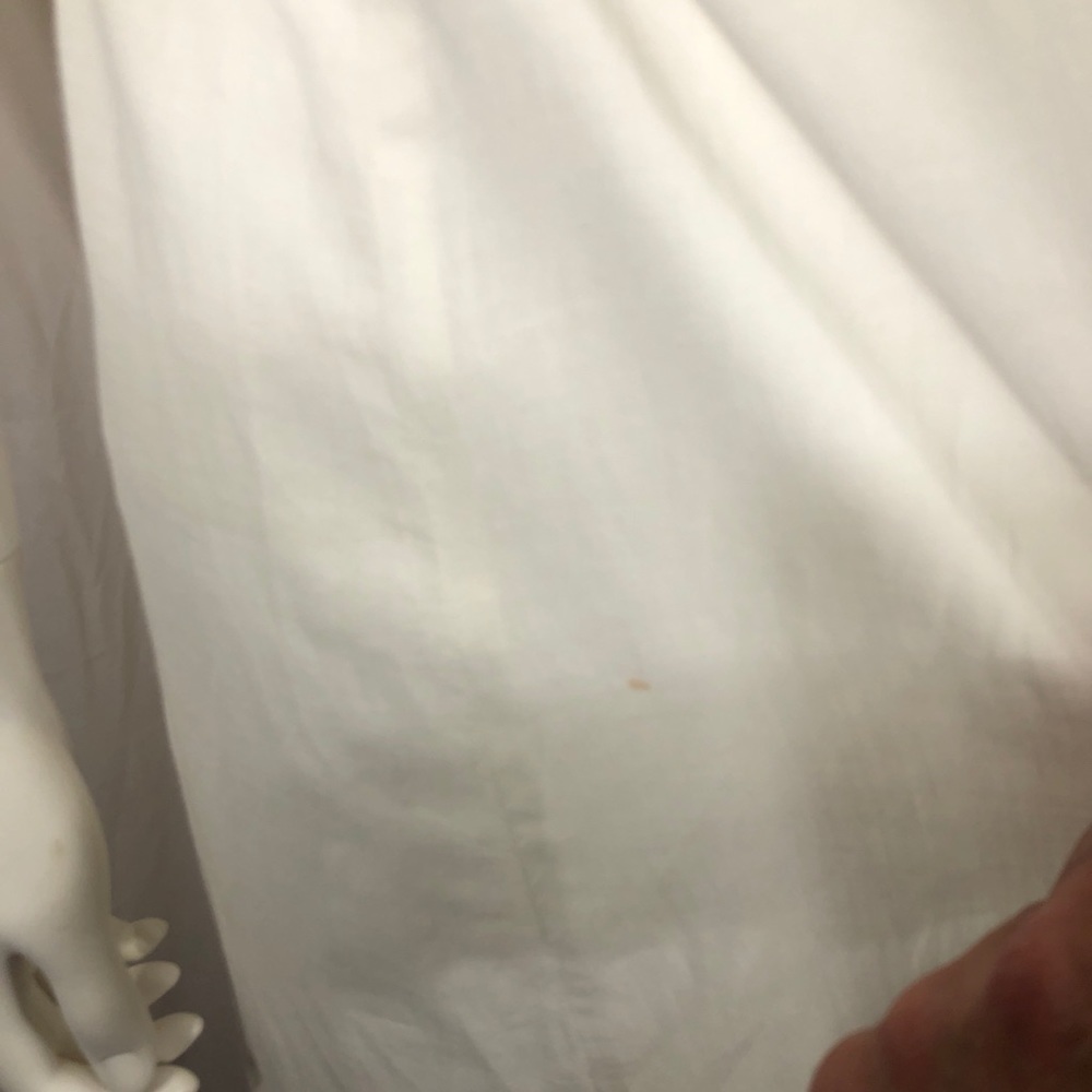 Eileen West 70’s/80’s Vintage Style Drop Waist Pleated Linen Dress - Picture 9 of 16